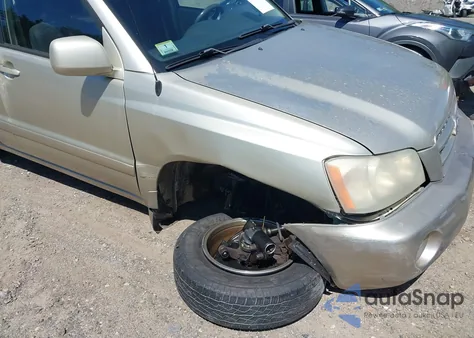 2001 Toyota Highlander V6 из США, поврежденный, VIN JTEHF21A610010162